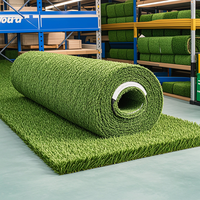 Haute qualité bon prix jardin vert foncé gazon artificiel gazon tapis rouleau pelouse artificielle gazon synthétique gazon en plastique