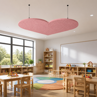 Panneau Acoustique Absorbant Sonore en Feutre Rond pour Plafond, Idéal pour Cinémas et Auditoriums - Vente Flash