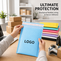 Sacs d'emballage à bulles avec logo personnalisé, couleur personnalisée, taille personnalisée pour l'expédition des produits