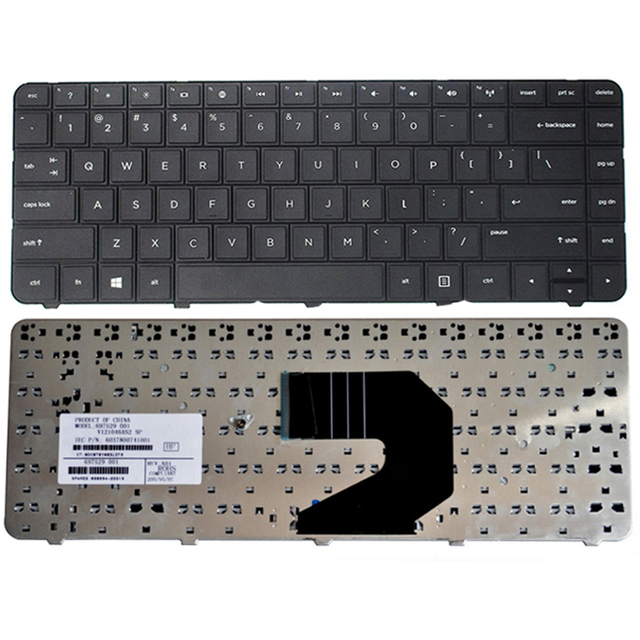 Replacement Keyboard for HP Compaq Presario CQ43 CQ57 CQ45 US English UK Layout Keyboard with Frame 643263-001 646125-001