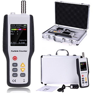 เครื่องตรวจจับอนุภาค PM2.5 เครื่องนับอนุภาคในอากาศ HT-9600 เครื่องตรวจวัดคุณภาพอากาศแบบพกพาที่มีความไวสูง เครื่องวิเคราะห์ก๊าซแบบพกพา - Product Image 1