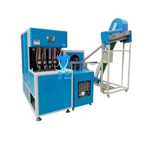 TXM 2 caviites hot sell good price to sell 2 blower and one oven semi auto blowing machine