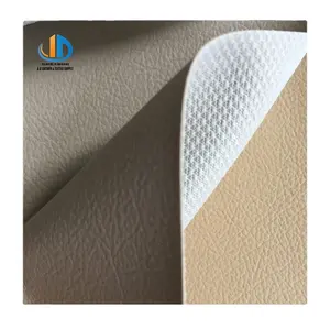 beautiful home fabric vegan PU/PVC free synthetic furniture craft tools faux Leather for notebook cover car seat