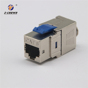 90/180 độ <span class=keywords><strong>siemon</strong></span> z6a-02b <span class=keywords><strong>Keystone</strong></span> <span class=keywords><strong>Jack</strong></span> Trắng mô-đun mạng Cat6 UTP che chắn <span class=keywords><strong>RJ45</strong></span> - Product Image 4