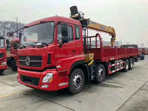 Dongfeng 8 X4 <span class=keywords><strong>20</strong></span> טון משאית מנוף הידראולי עבור מנוף כבד רכוב עם מפעל שליטה מרחוק - Product Image 2