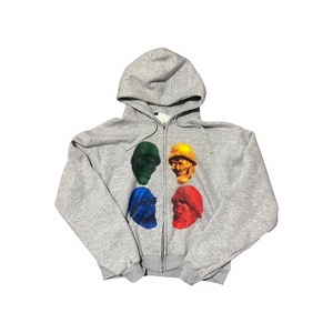 Conjunto Deportivo Personalizado con Cremallera DTG, 100% Algodón, Traje Deportivo Personalizado con Estampado, Conjuntos para Correr de Algodón - Product Image 4