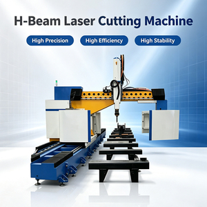 Machine de découpe laser entièrement automatique pour tubes, équipée d'un stabilisateur de tension, d'un mandrin <span class=keywords><strong>Cantini</strong></span>, pour la découpe de poutres en H et d'acier de formes spéciales - Product Image 4