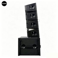 SAQ1 Double enceintes line array 2 voies passives/actives de 10 pouces – Équipement audio, vidéo et éclairage professionnel