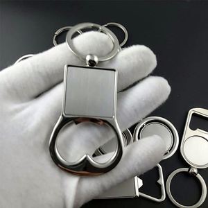 Custom Logo Shape Zinc Alloy Metal Bottle Opener Keychain Creative Promotional Gift Stainless Steel Portable <b>Beer</b> Opener - Product Image 3