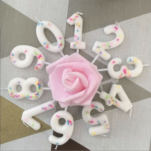 Criativo Rainbow Color 3D Number Birthday <span class=keywords><strong>Candle</strong></span> Baby One Year Old <span class=keywords><strong>Kids</strong></span> Happy Birthday Party Number <span class=keywords><strong>Candle</strong></span> Wholesale - Product Image 1