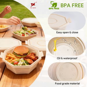 Wholesale Eco-Friendly Carton Packaged Corn <b>Starch</b> Bowls for Sugar Use Picnics Fast Food Restaurants & Food Delivery Services - Product Image 3