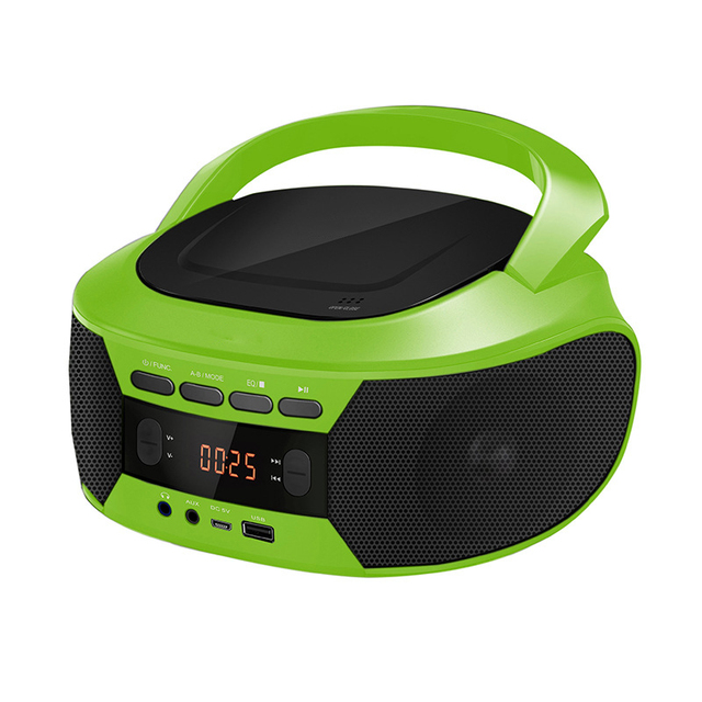 All in One Cassette USB Rechargeable Radio Digital Portable CD MP3 USB Player with Subwoofer Peculiar Boombox Gift for Family