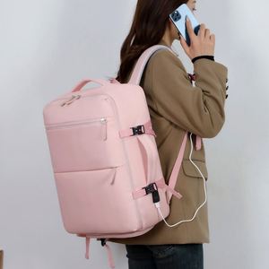 Custom New Design Business Expandable Waterproof Oxford Men's Anti Theft Travel School Bags USB Laptop <b>Backpack</b> for Women - Product Image 6