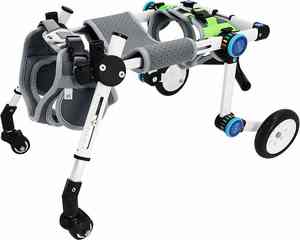 LIZE メーカー卸売 高品質 ペット用犬用車椅子 障害犬用四輪車 歩行補助具 ドッグウォーカー - Product Image 6