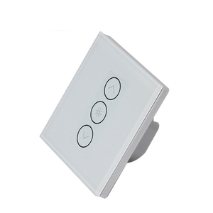 Sang Trọng Điện Tường Chuyển Glass Touch Panel Thông Minh Cuộc Sống APP Kiểm Soát <span class=keywords><strong>Dimmer</strong></span> <span class=keywords><strong>Switch</strong></span> Cho Đèn <span class=keywords><strong>Led</strong></span> - Product Image 4
