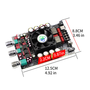 โมดูลเครื่องขยายเสียงบลูทูธ XY-T220H 220W*2 ระดับออดิโอไฟล์ พร้อมปรับเสียงความถี่สูงและต่ำ ช่องสัญญาณคู่ สเตอริโอ TPA3251 - Product Image 5