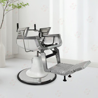 Meubles de salon de coiffure, chaise de salon de coiffure professionnelle, cadre de chaise de barbier inclinable pour chaise de coiffure