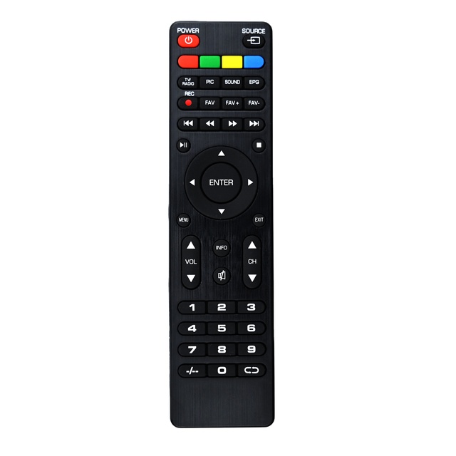 OEM ODM Customized Universal Remote Control Original Fixed Code All Brands TV RF Wireless Communication Plastic Silicone
