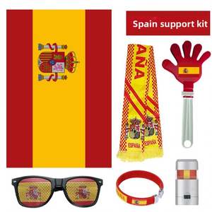 Kit de Animación Infantil para la Copa Mundial de Fútbol Argentina 2026, Bufandas Personalizadas, Gafas de Fanático, Pulseras de Aplausos, Pintura Facial, Accesorios de Animación - Product Image 4