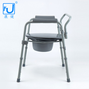 Asiento de inodoro Shunkangda CA618 de aleación de aluminio portátil para personas mayores y mujeres embarazadas, equipo de seguridad antideslizante para el baño - Product Image 2