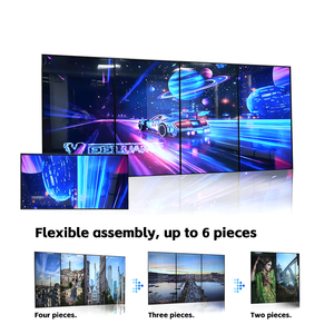 LCD nối màn hình hiển thị quảng cáo video tường hệ thống quảng cáo 4K màn hình lớn đa-cửa sổ quảng cáo nối - Product Image 4