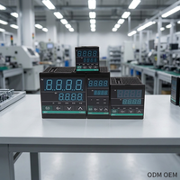 Controlador de Temperatura Digital PID CH102/CH402/CH502/CH702/CH902, Pantalla Dual, Salida de Relé/SSR, para Calefacción Industrial