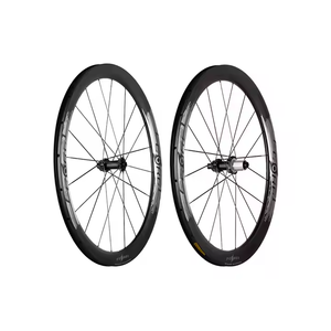 Paire de roues à disque de route en carbone Roulements en céramique Fabricant de vente chaude Paire de roues en carbone pour vélo Jantes en carbone Roues 700c - Product Image 3