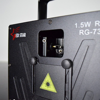 红星迷你3D激光表演投影仪1W-5W全RGB动画DMX512控制舞台灯铁体高CRI 95 2年