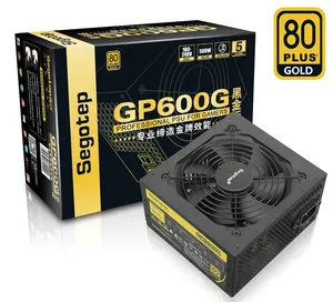 믿을 수 있는 공급자 GP 600G Blackgold 온도-통제되는 침묵하는 컴퓨터 기계설비 PC 전력 공급 도박 힘