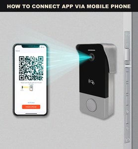 Videoportero Inteligente con <span class=keywords><strong>Intercomunicador</strong></span>, 1080P HD, WiFi, POE, Control de Acceso RFID, Audio Bidireccional, Visión Nocturna, Detección de Movimiento para Viviendas y Oficinas - Product Image 5