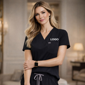 Premium Nursing Scrubs Custom Unisex Nursing Scrubs Sets 4-way Stretchy Custom Medical Scrubs Pet Hospital Uniforms Manufacturer