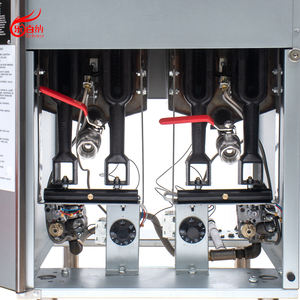 <span class=keywords><strong>Friteuse</strong></span> à gaz Split Tank Commercial Fast Food Restaurant Chips de pommes de terre Poisson Poulet - Product Image 3