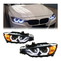 Phare LED de style laser pour BMW Série 3 F30 F35 M3 F80 2013-2018, avec DRL et lentille à double faisceau, pour mise à niveau de phare avant