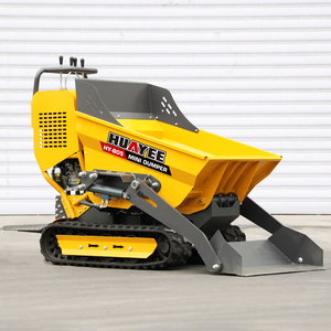 รถดัมพ์ขนาดเล็กแบบตีนตะขาบอัตโนมัติสำหรับงานหนัก 0.5 ตัน ขับเคลื่อน 4 ล้อ  ขายส่ง ประสิทธิภาพสูง ใช้งานง่าย - Product Image 3
