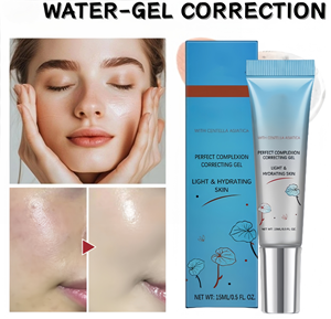Hydratant léger Centella Asiatica pour femmes améliore la matité de la peau soulage les <span class=keywords><strong>rougeurs</strong></span> offre 2 pièces <span class=keywords><strong>CC</strong></span> crème correctrice rouge - Product Image 2