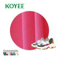 Vente en gros usine KOYEE FFB107 Tissu en maille 3D en polyester respirant et confortable pour empeigne de chaussures de course