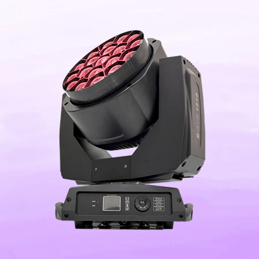 めい 19x15w RGBW Zoom Big Eyes Beam Light K10 Bee Eye LED Moving Head
