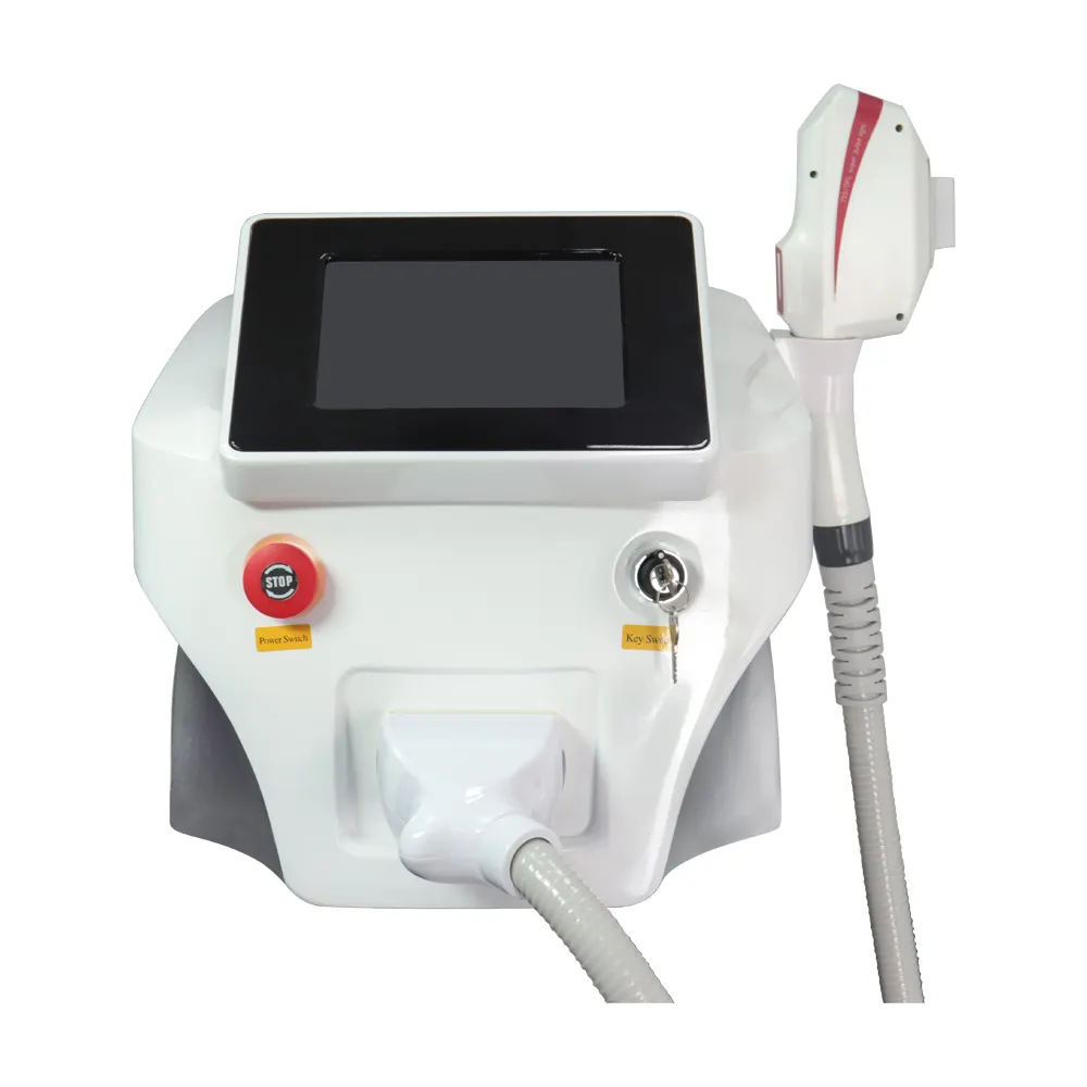 Portable painless permanent ipl hair removal machine and ipl skin rejuvenation machine