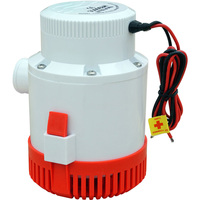 Pompe à eau de cale automatique submersible pour bateau marin 12V/24V 600GPH