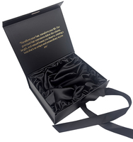 Boîte magnétique pliable personnalisée pour emballage de cadeau Boîtes en papier de luxe pour vêtements, chemises, chaussettes à capuche avec couvercle magnétique