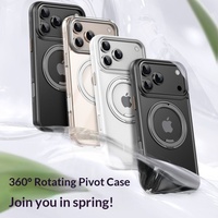 Étui magnétique anti-choc pour iPhone 18/18 Pro Max, coque de protection anti-chute au design minimaliste pour téléphone portable