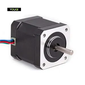 YouQi 4-Plomb Nema17 Moteur pas à pas 48mm Longueur/78Oz-in/1.8A Nema 17 42BYGH 1.7A (17HS8401) Moteur pour CNC Axe XYZ