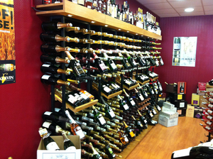 Estantes de góndolas de exhibición de madera, para tiendas de licor y vino, decoración Interior, venta al por menor, precio directo de fábrica - Product Image 4