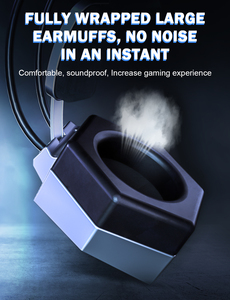 Onikuma <span class=keywords><strong>Casque</strong></span> Gamer Professionnel Ps5 Noir X20 Rgb Usb 7.1 Virtual Led Premium <span class=keywords><strong>Casque</strong></span> Filaire Gaming Meilleur <span class=keywords><strong>Casque</strong></span> <span class=keywords><strong>Pour</strong></span> La Musique - Product Image 4