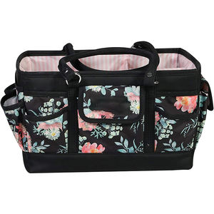 กระเป๋าอเนกประสงค์สำหรับงานฝีมือ กระเป๋าใส่ของขนาดใหญ่สำหรับอุปกรณ์ศิลปะและงานเย็บผ้า พร้อมช่องเก็บของสำหรับอุปกรณ์ทำสมุดภาพ - Product Image 4