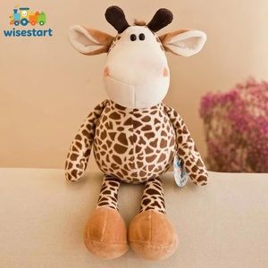 En stock, série Forêt, animaux en peluche, lion, renard, animaux de dessin animé mignons, animaux simulés, zoo, vente en gros, jouets en peluche - Product Image 4