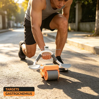 Rodillo Abdominal para Moldear el Cuerpo, con Rebote Automático, para Hombres y Mujeres Adultos, para Adelgazar la Cintura y Perder Grasa