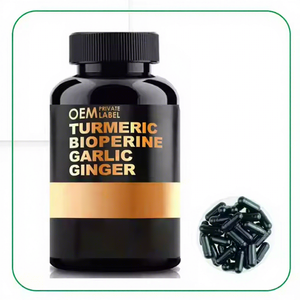 Ausreson Complément Alimentaire <span class=keywords><strong>en</strong></span> Capsules de Curcuma, Racine de Gingembre, Poivre <span class=keywords><strong>Noir</strong></span> Biologique et <span class=keywords><strong>Ail</strong></span> - Product Image 1