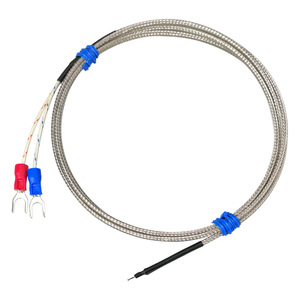 Thermocouple de type K à joint soudé, haute sensibilité et réponse rapide, thermocouple de type air, thermocouple à blindage métallique - Product Image 1