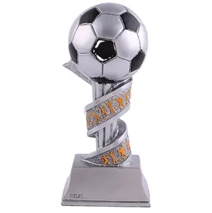 MB055 Populer Emas Perak Perunggu Sepak Bola Resin Piala Sepak Bola untuk Souvenir